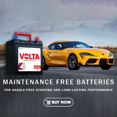 MAINTENENCE FREE BATTERIES