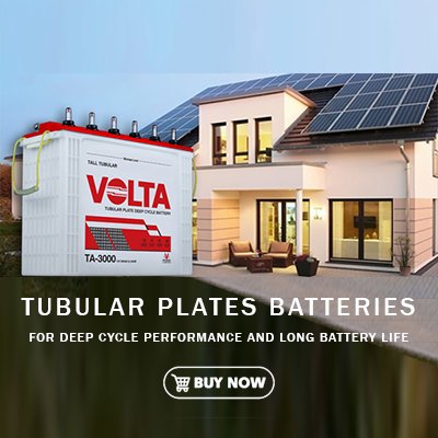 TUBULAR PLATES BATTERIES